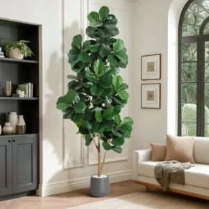 Fiddle Leaf Fig Tree Artificial with Leaves